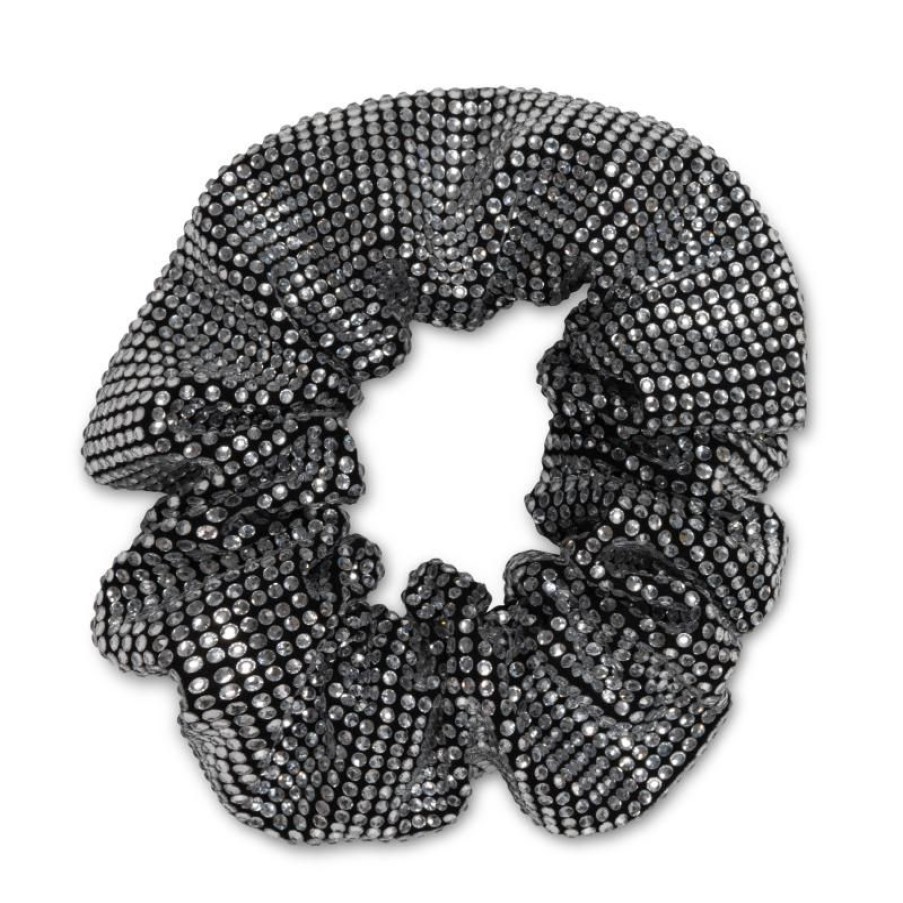 Accessories Sui Ava | Dancing Scrunchie Crystal White